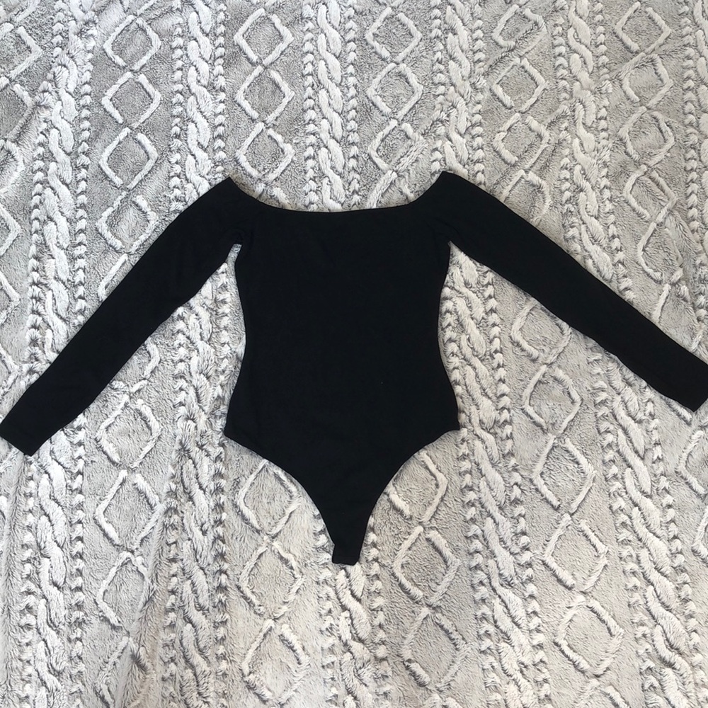 Off shoulder body suit
